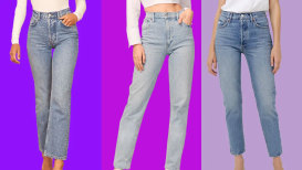 Como você esconde quedas no quadril em jeans skinny? Jeans Hip Dip