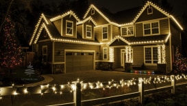 Luxurious Outside  Christmas Light Ideas