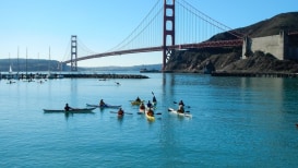 kayaking in San Francisco that are just breathtaking